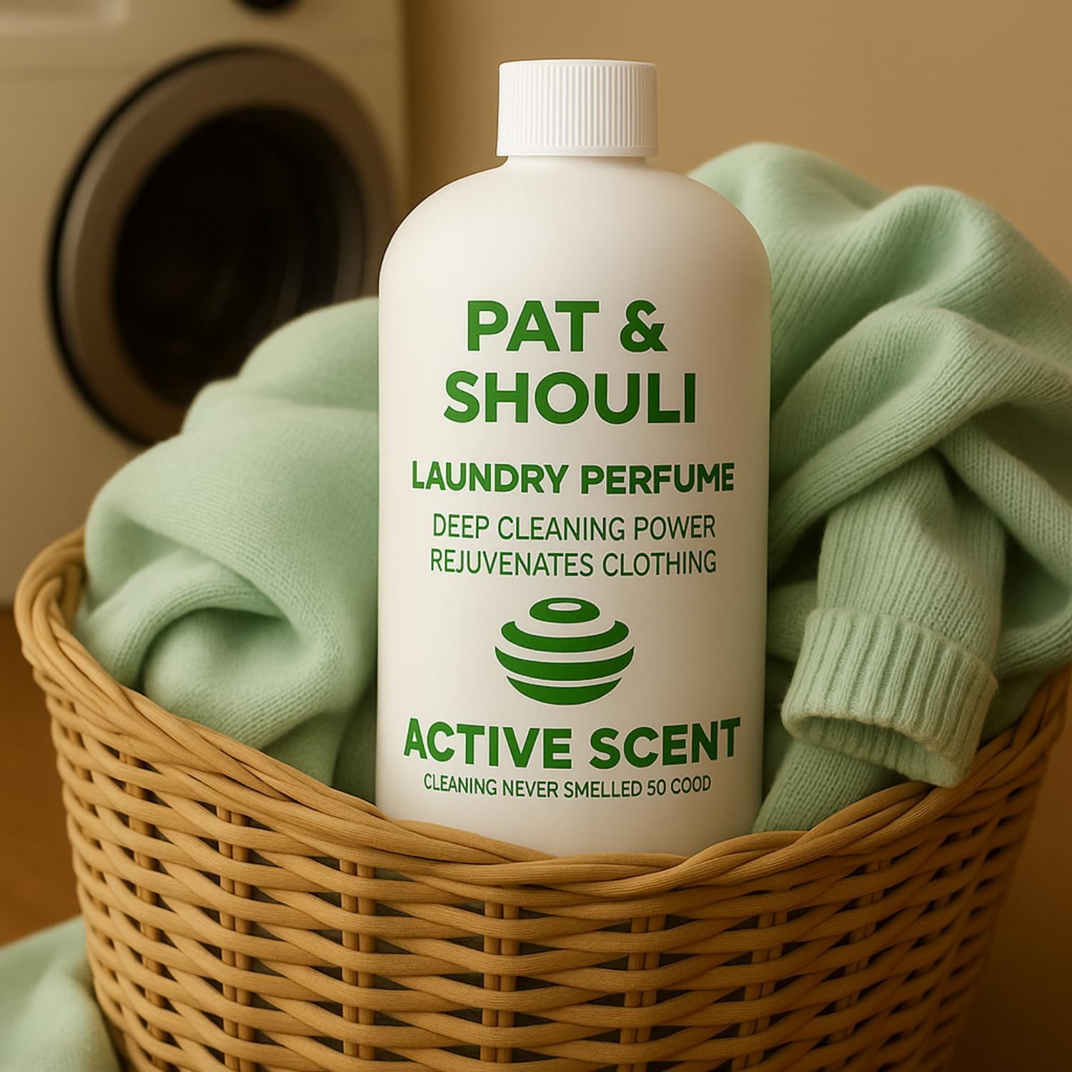 Patchouli Luxury Laundry Detergent – 32 fl oz – Fine Earthy Perfume-Inspired Fragrance, 4X Concentrated Formula hyper Long-Lasting scented Fragrance