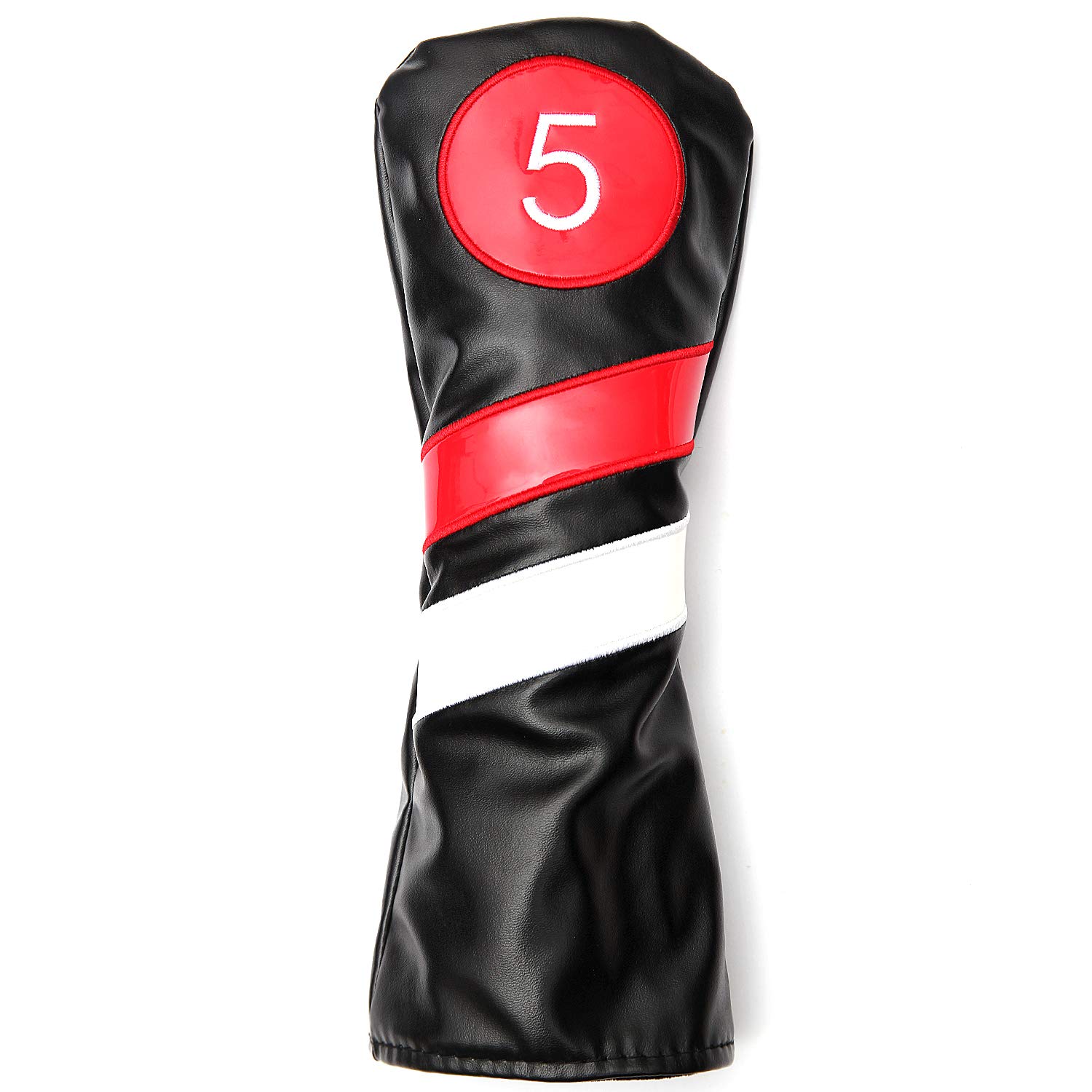 Juego de Fundas Protectoras para Palos de Golf # 1# 3# 5 de Madera para Conductor/Fairway Rescue Woods/Hybrid PU Leather Head Covers Set