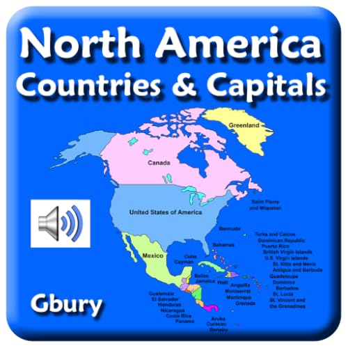 North America Countries and Capital Cities
