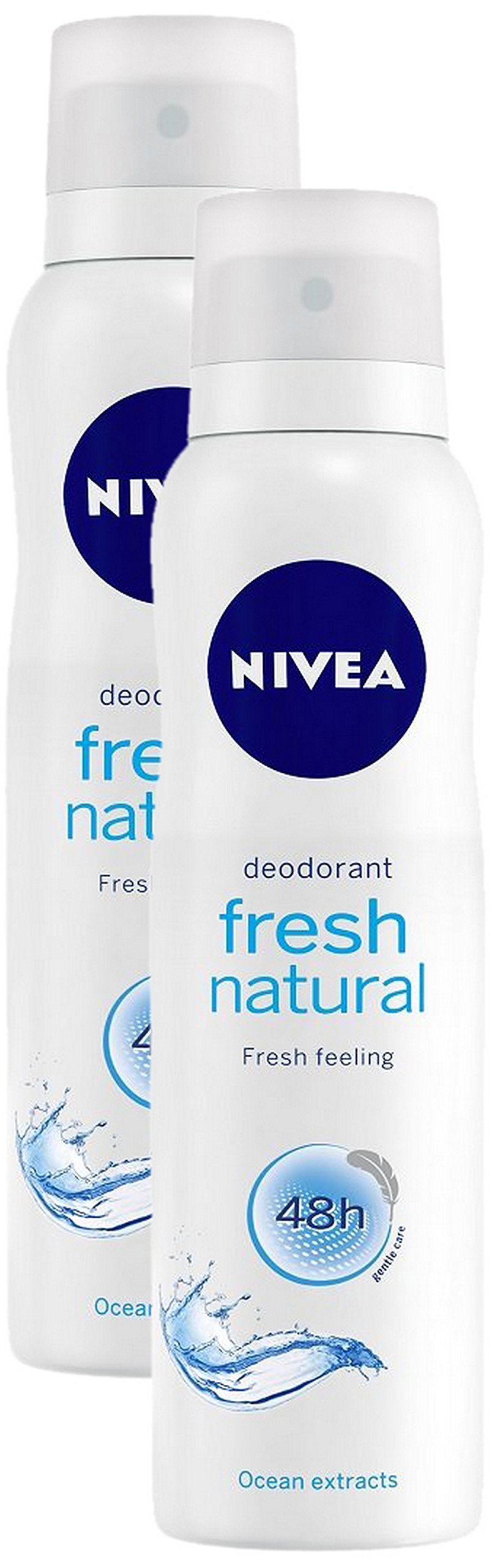 Nivea More Combo - Fresh Natural Deodorant Spray For Women, 150Ml (Pack Of 2) Promo Pack-image-5