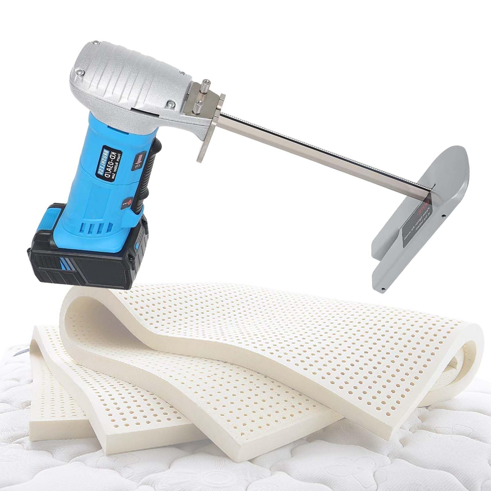 Utensile Elettrico per Il Taglio del Polistirolo Ad Alta Resistenza, Seghetto Alternativo Professionale da 300 W per Gommapiuma, Taglierina per Spugna con Lame per Scanalature da 300 Mm,8"