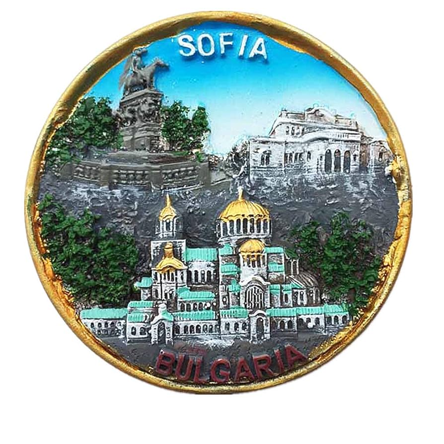 Mag Sofia マグ.ソフィア Amazon.com: 3D Sofia Bulgaria Fridge Magnet Travel Souvenir