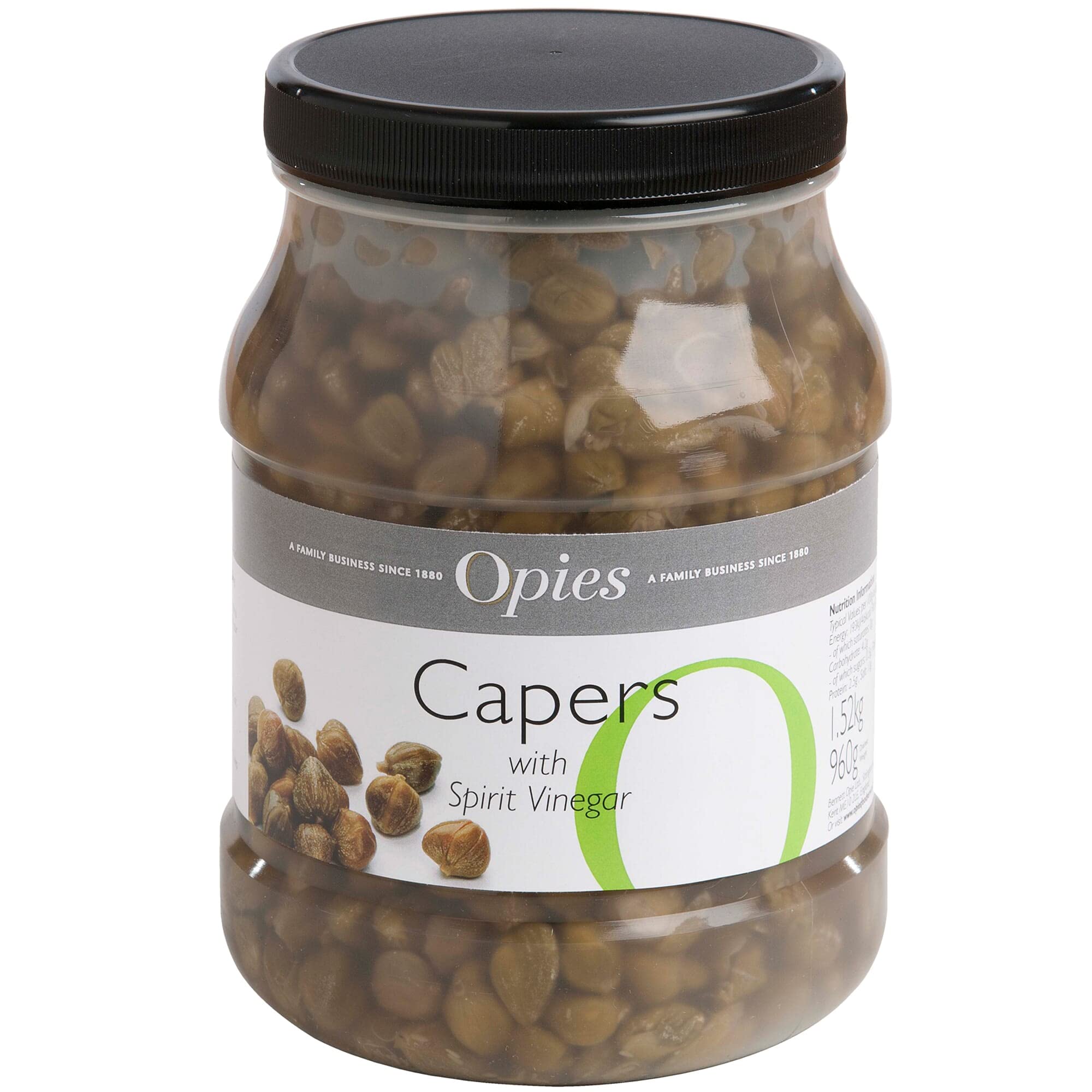 Opies Capers with Spirit Vinegar - 2x1.52kg