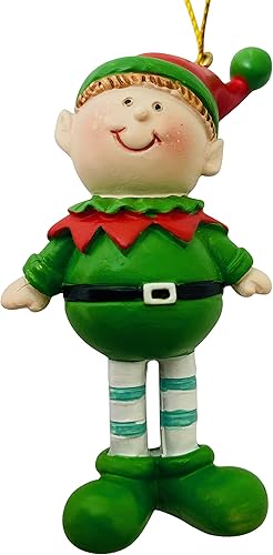 Miniatura 2 de Juego de leyendas de elfos de elfo, decoración de árbol de Navidad con tarjeta de historia en caja