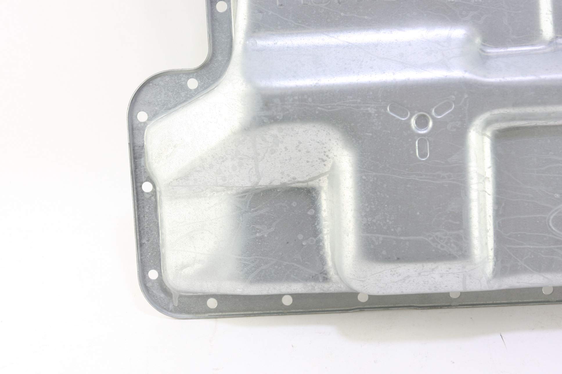 4R100 E4OD TRANSMISSION PAN WITH DRAIN PLUG, USED ORIGINAL, 41 OFF