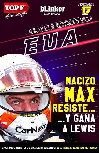 Revista de Fórmula 1 bLinker: Gran Premio de Estados Unidos 2021 (Spanish Edition)