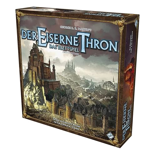 Fantasy Flight Games, Der Eiserne Thron: Das Brettspiel 2. Edition, Grundspiel, Expertenspiel, Strategiespiel, 3-6 Spieler, Ab 14+ Jahren, 180+ Minuten, Deutsch - 1. Grundspiel - Der eiserne Thron: Das Brettspiel 2. Edition