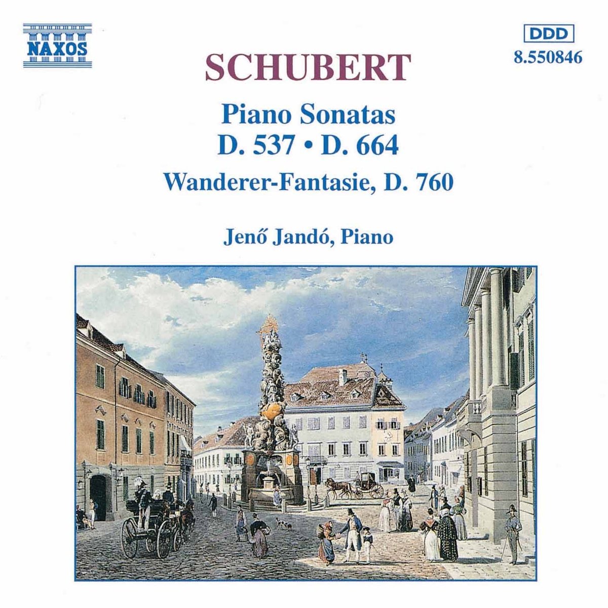 SCHUBERT: Piano Sonatas, D. 537 and 664 / 'Wanderer Fantasy'