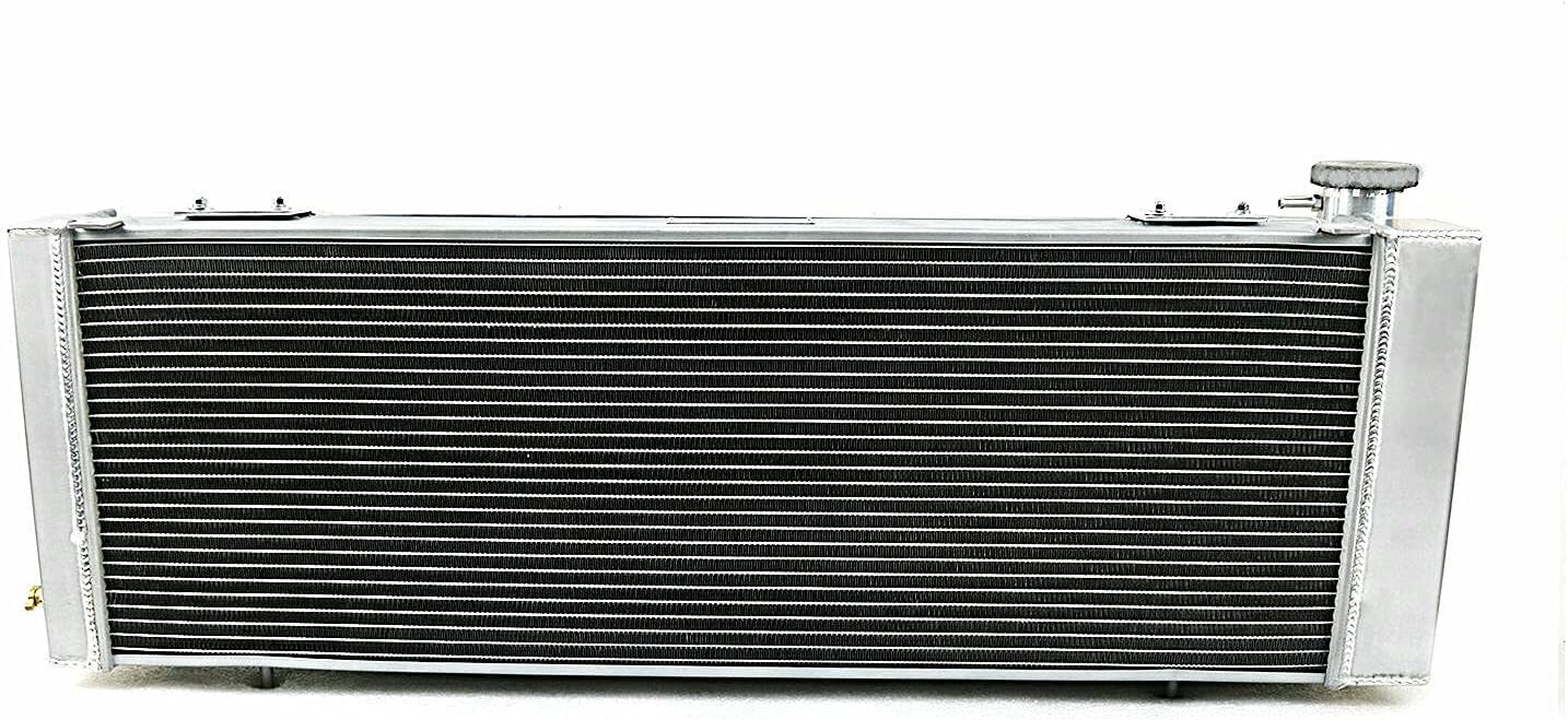 Aluminum Radiator Compatible with 1991-2001 Jeep Cherokee XJ Comanche 2.5L 4.0L