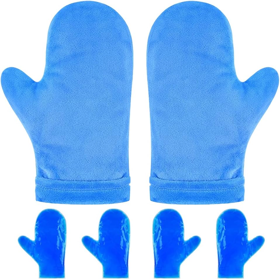 Hot and Cold Hand Therapy Gloves, Hand Ice Pack, Ice and