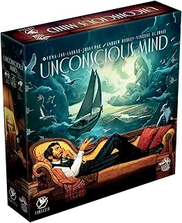 Lucky Duck Games Unconscious Mind | Euro-Style Sigmund Freud Strategy Game | 1-4 Players, Ages 12+ | 60-120 Minute Playtime