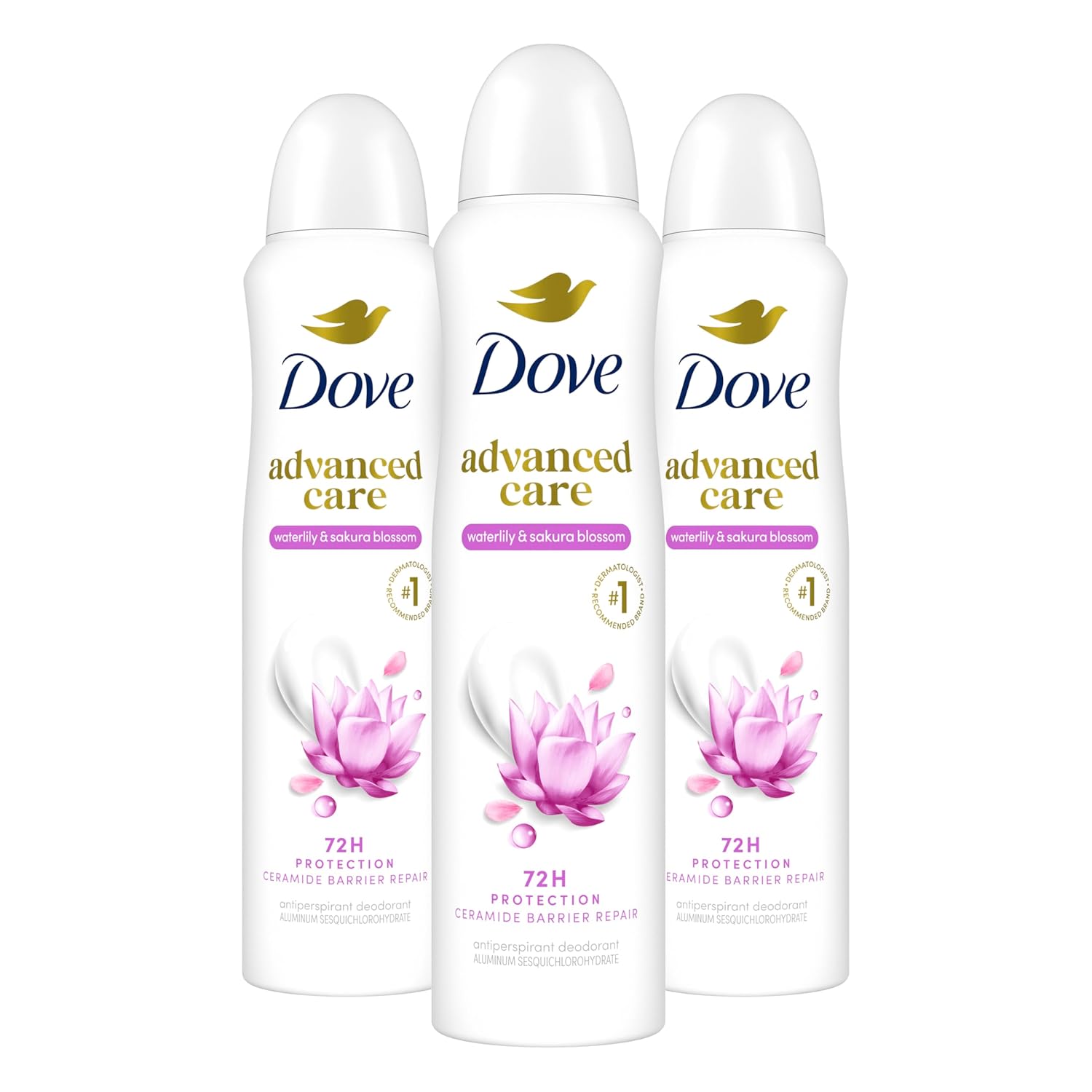 Dove Desodorante Aerosol Antitranspirante 3 unidades miniatura 1