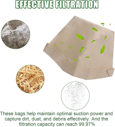 Miniatura 3 de Aillsa Bolsas tipo BP (15 piezas) para aspiradora Hoover BackPack C2401 y Shoulder Vac Pro Commercial, bolsas de repuesto de papel para aspiradora