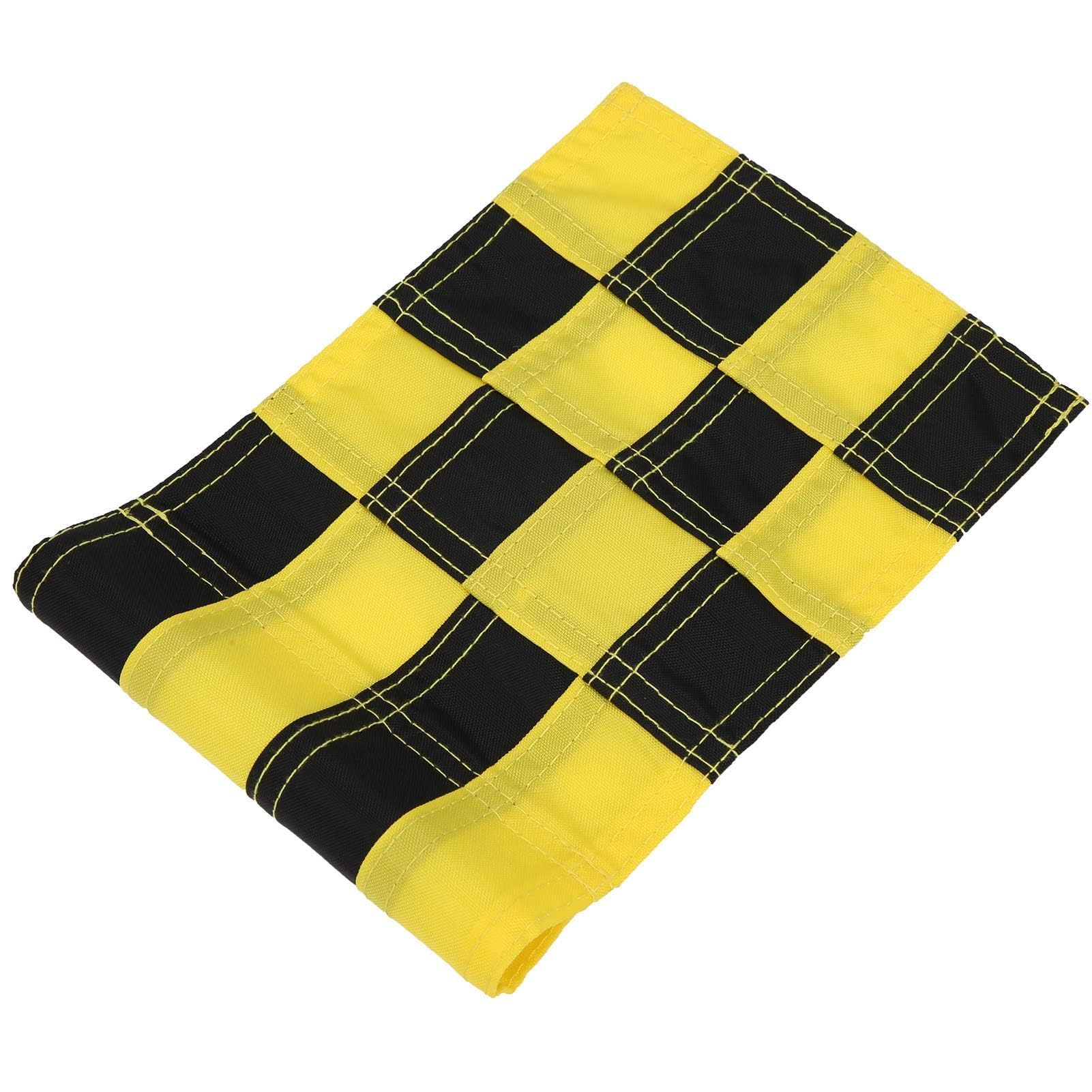 Drapeau de Golf, Damier arrière-Cour Pratique Trou de Golf pôle Tasse Drapeaux Golf Putting Drapeaux Verts Drapeaux pour intérieur extérieur arrière-Cour