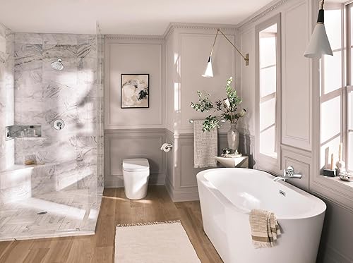 Miniatura 4 de Moen Doux S6910EW - Grifo cromado para lavabo de baño, sin contacto, sin contacto