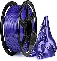 Vista 1 de Flashforge Filamento de impresora 3D de 0.07 pulgadas / 1.75 mm., filamentos de impresora 3D, 2.2 libras / 1 Kg., precisión dimensional de carrete