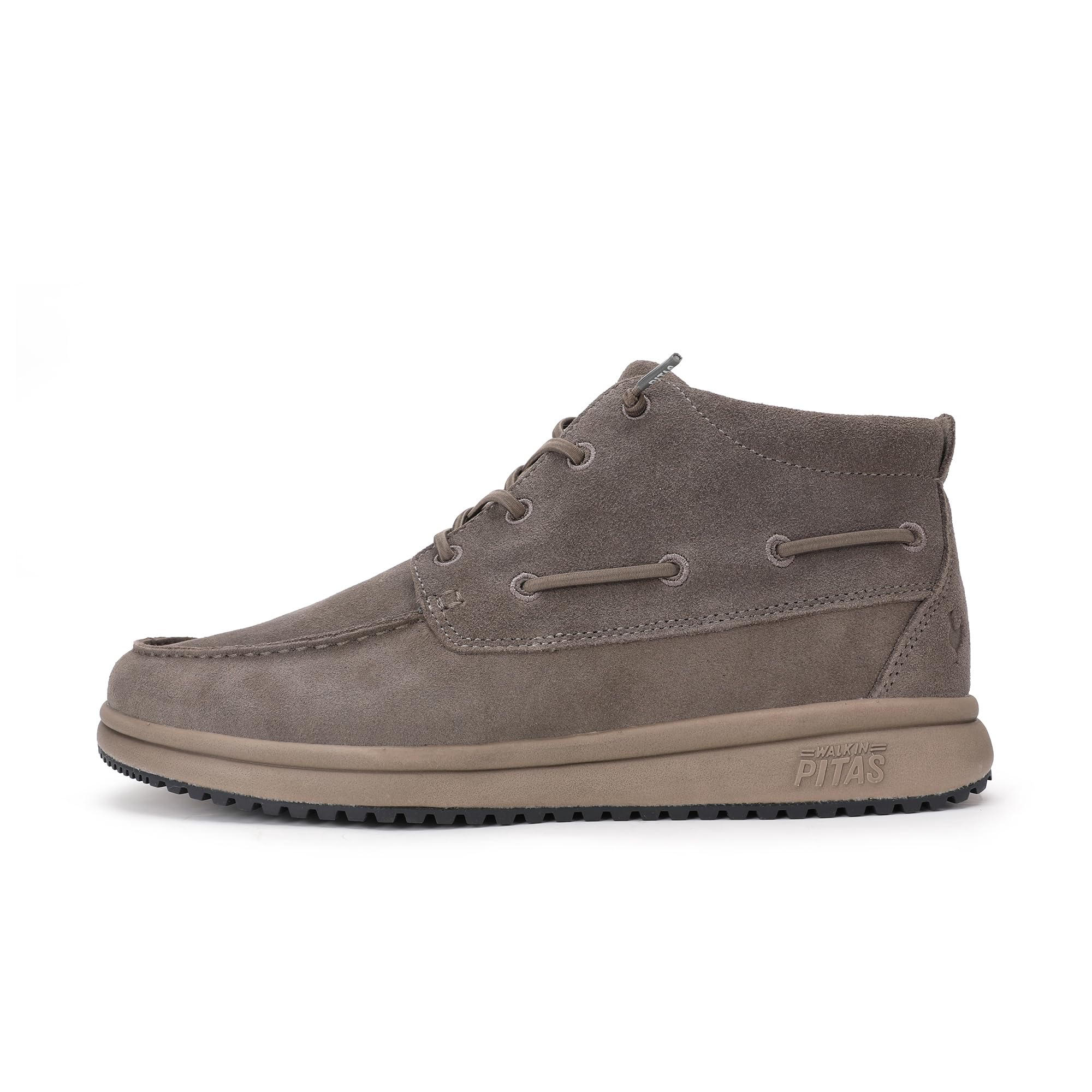WALK IN PITAS | TIMOR SUEDE | Freizeitstiefel für Herren | Stadtstiefel | Winter-Bootsschuhe | Freizeitschuhe | Freizeit-Sneakers | Schuhe ohne Schnürsenkel | Walkinpitas-Schuhe