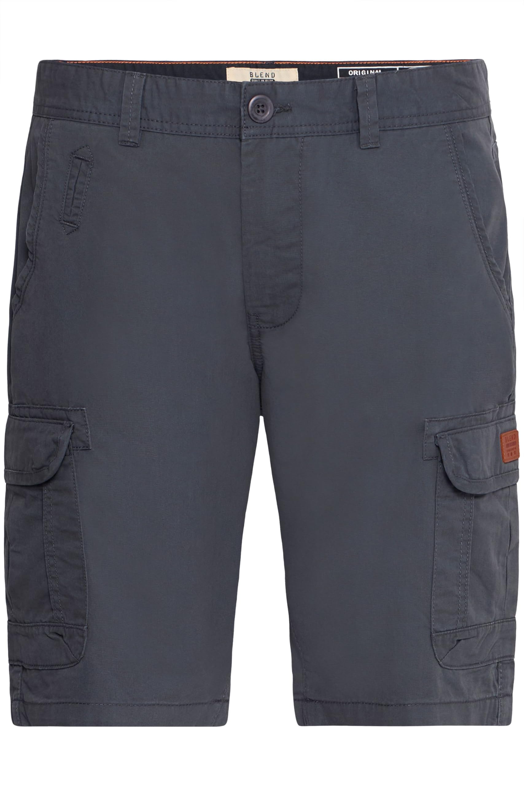 Blend BHCrixus Herren Cargo Shorts Bermuda Kurze Hose mit Cargotaschen Eingrifftaschen Gürtelschlaufen 100% Baumwolle Regular fit