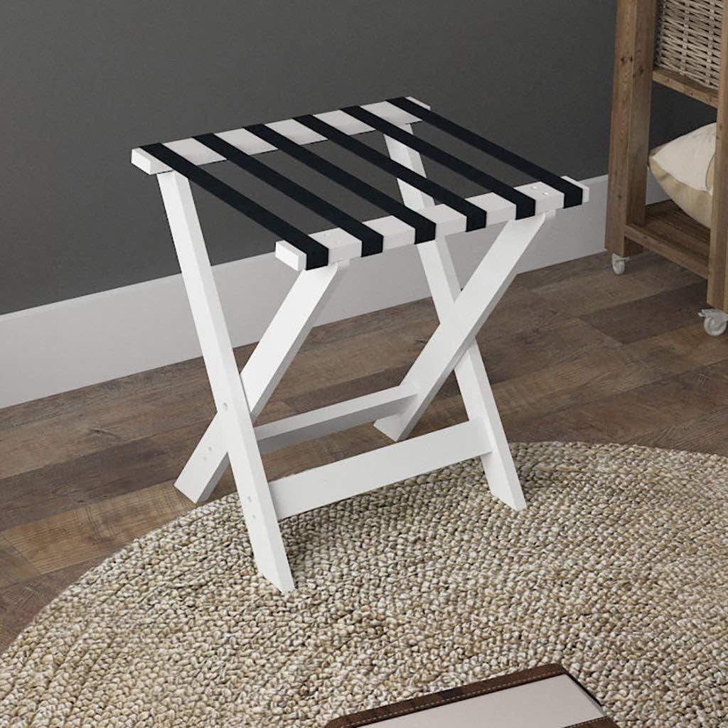 Luggage Racks Folding Luggage Rack Hotel Luggage Rack Land Folding Solid Wood Room Hotels Luggage Storage Rack,D