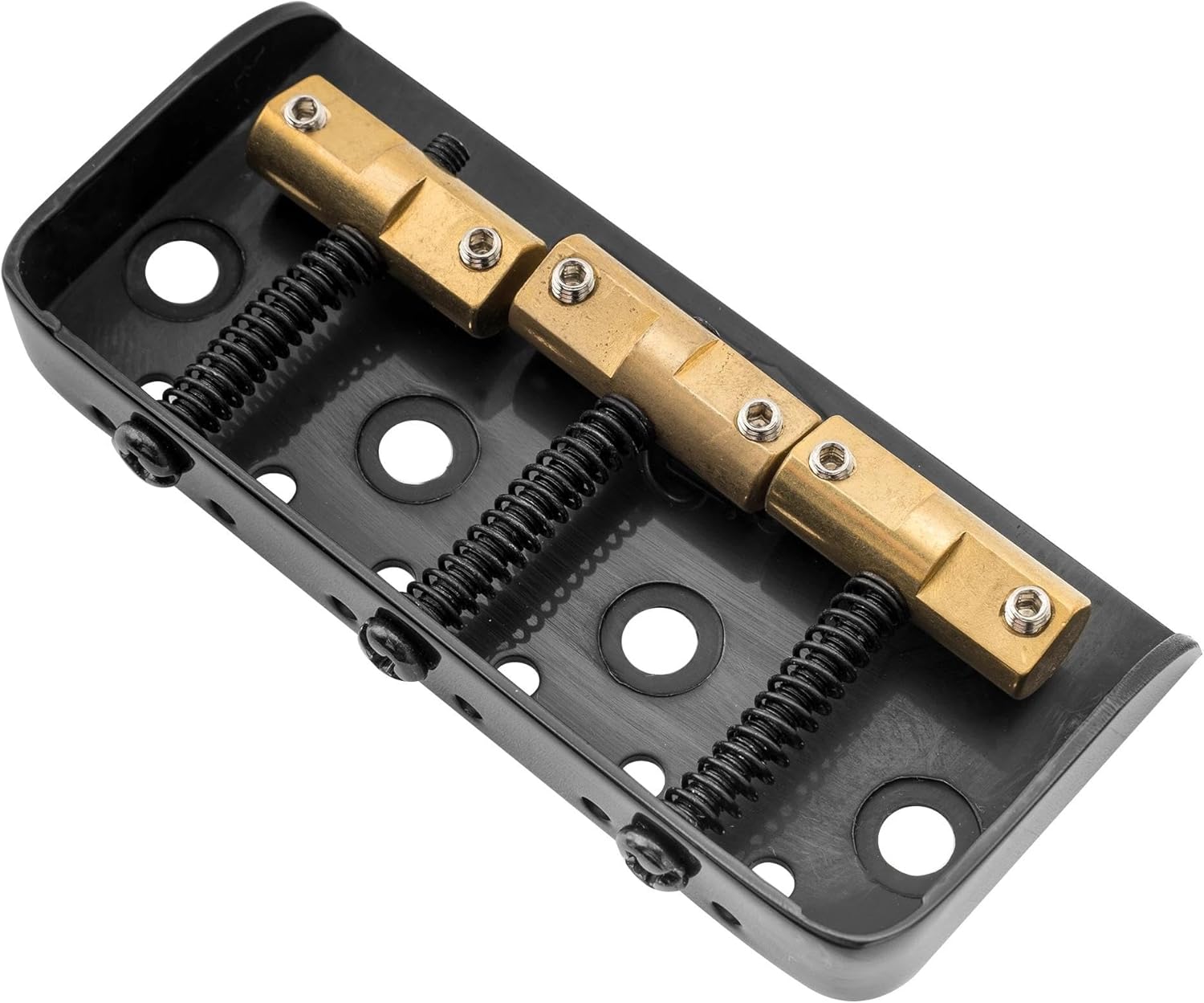 エレキギターブリッジ ハムバッキングピックアップ用の標準54mm真鍮ブリッジエレキギターサドル