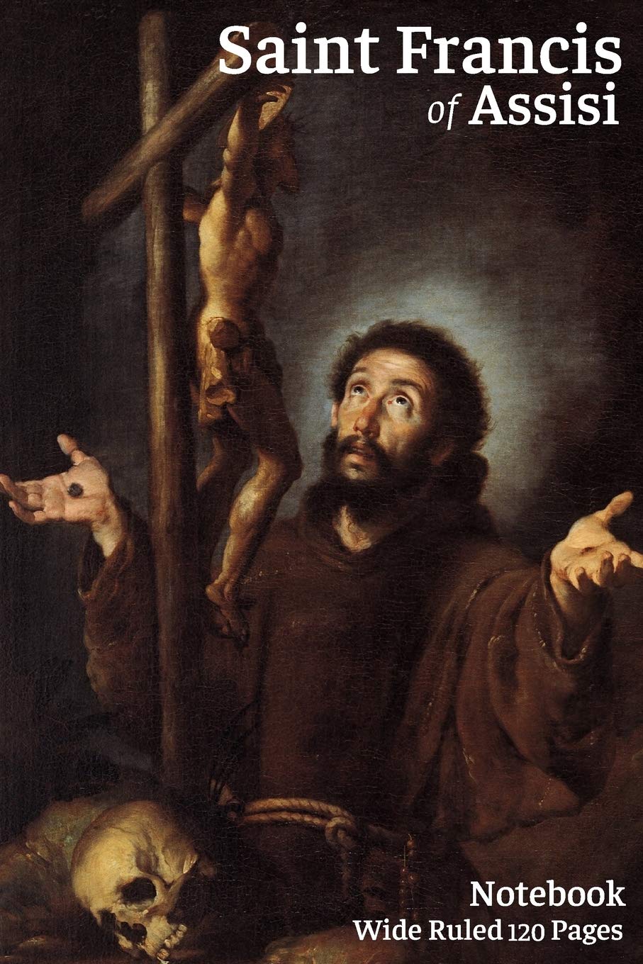 Saint Francis of Assisi: Beautiful St. Francis Notebook ~ Small Lined Notebook (6" x 9")