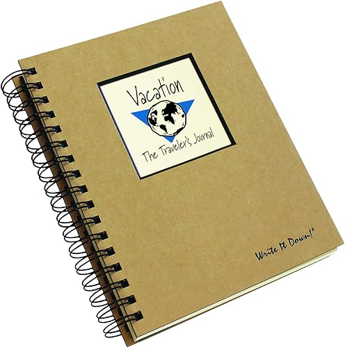 Miniatura 3 de Write it Down Series by Journals Unlimited, Guided Journal, Vacaciones, The Traveler's Journal, tamaño completo 7.5 x 9 pulgadas, tapa dura de
