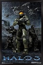 Trends International Halo 3 - Master Chief Wall Poster, 22.375" x 34", Black Framed Version