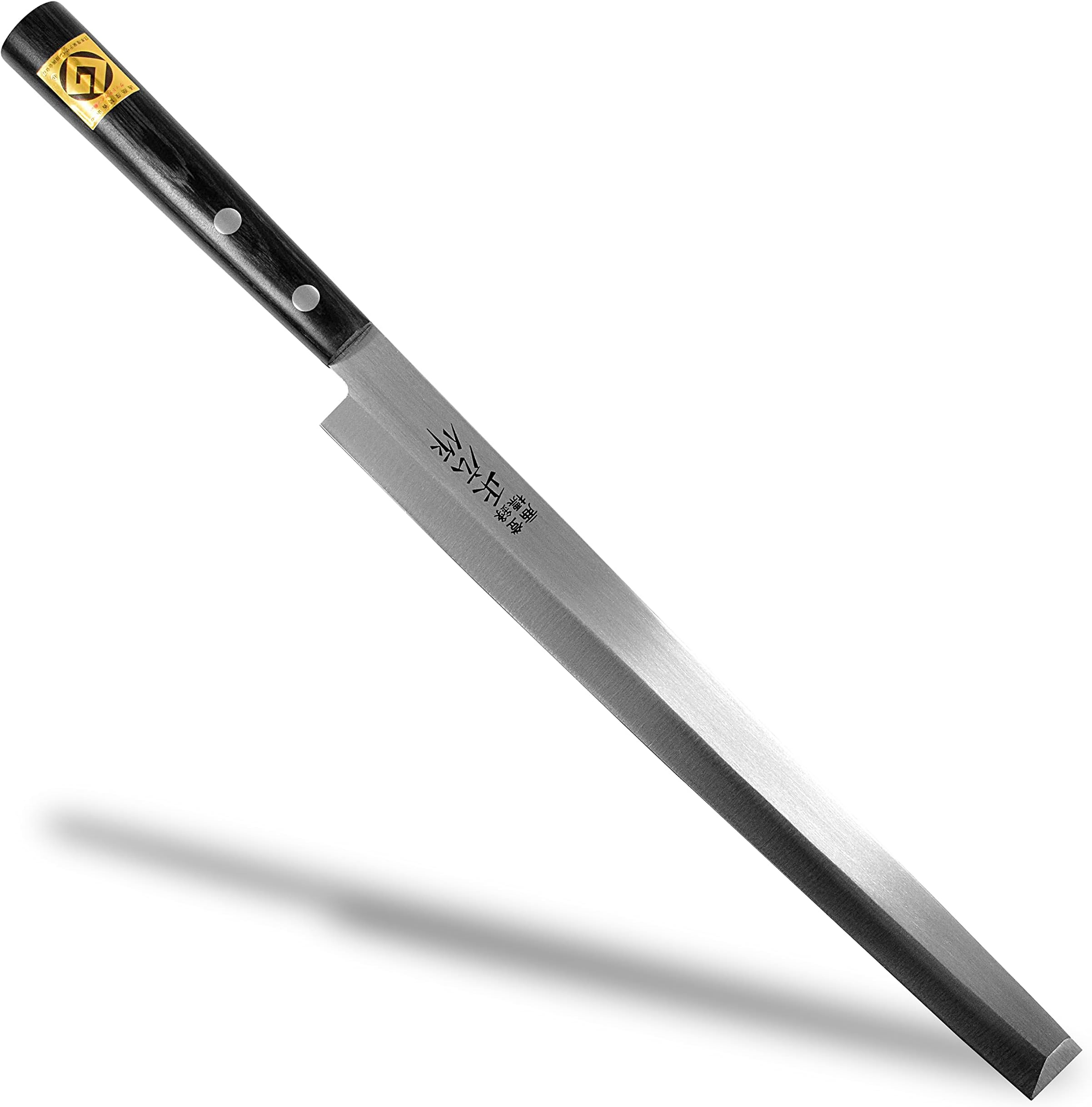 Seki Masahiro ese Professional Sushi Sashimi Knife, Fish Filleting & Slicing, 240 mm (9.4 inch), ese Stainless Steel Kitchen Cutlery, Chef Knives with Wood Handle
