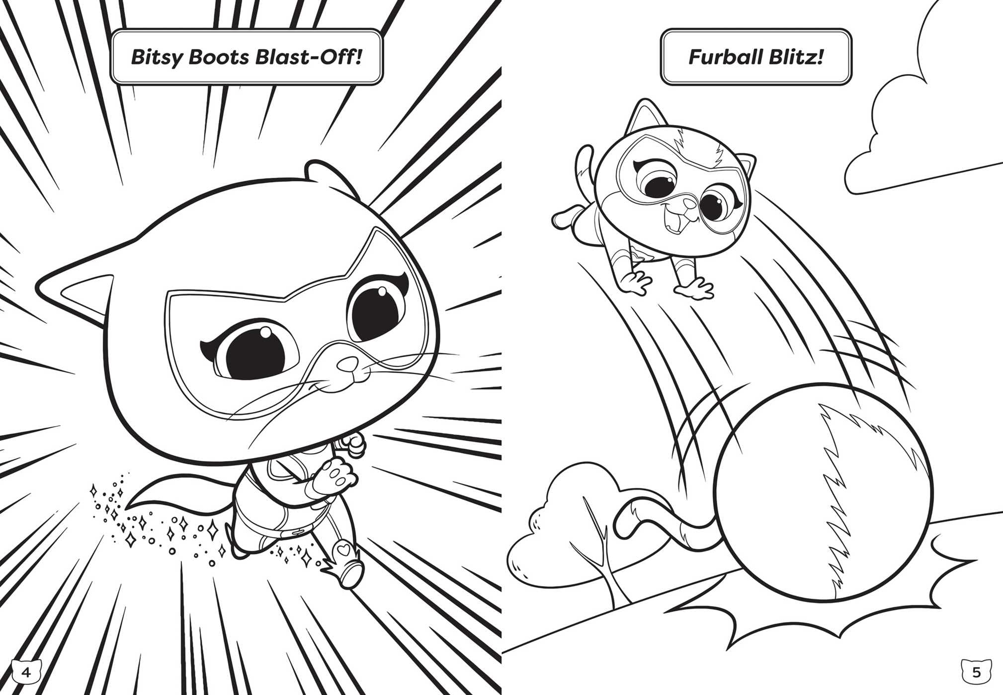 Disney Superkitties: Superkitties, Go! (Coloring & Activity With Crayons)