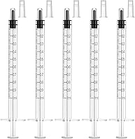 Vista 16 de Jeringa Luer Lock de 60 ml para Líquidos, Jeringa con Tapa, Paquete de 10 Unidades Envueltas Individualmente
