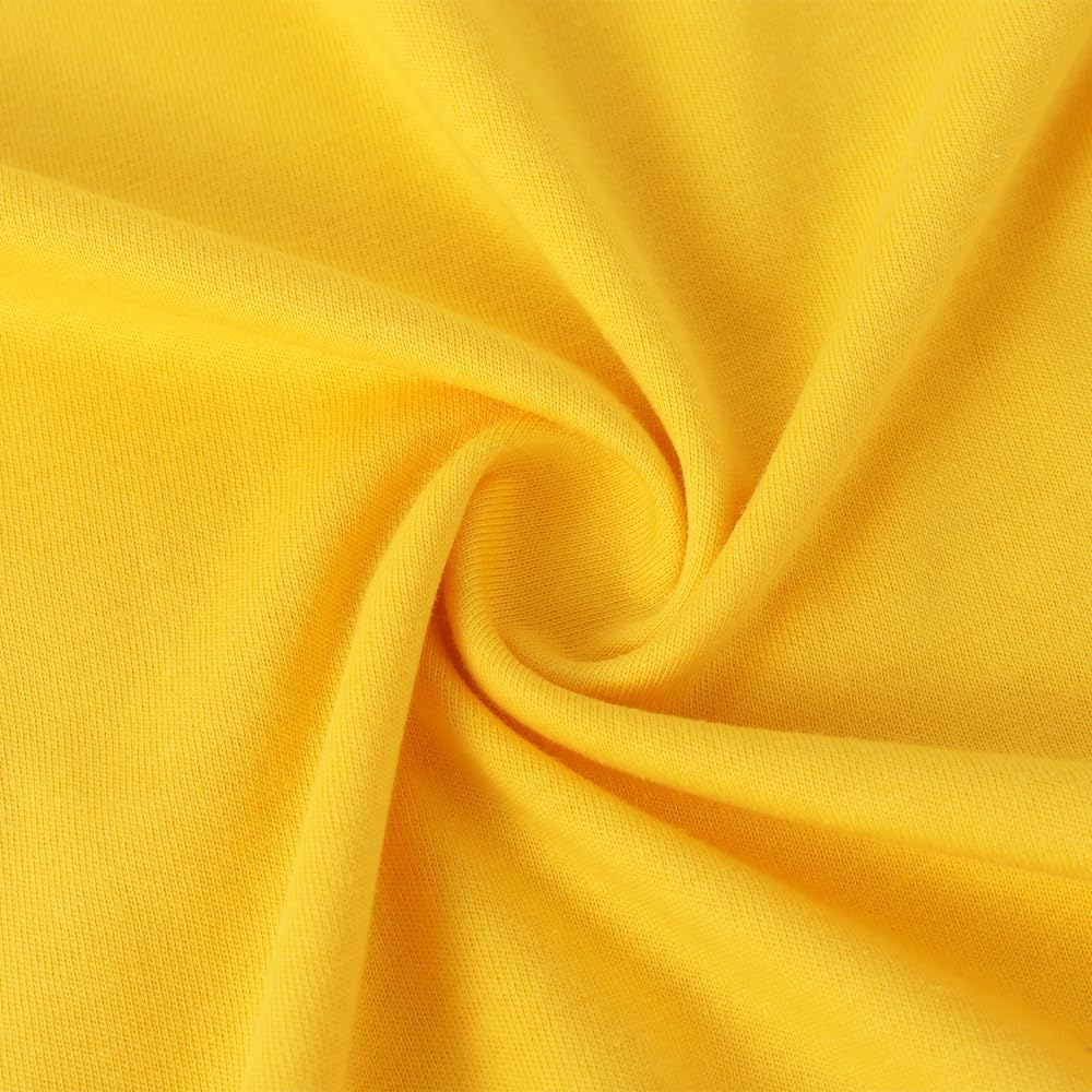 Noomelfish Girls Ruffle Short Sleeve T-Shirts Summer Casual Tee Tops Blouse (5-12 Years) - Image 6