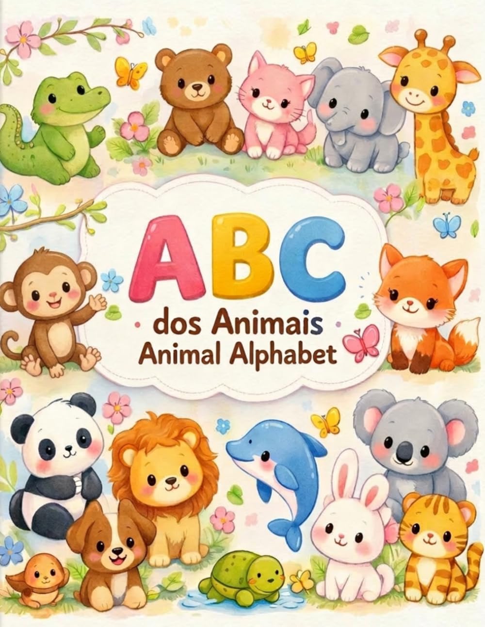 ABC dos Animais - Animal Alphabet: Bilíngue Português e English.