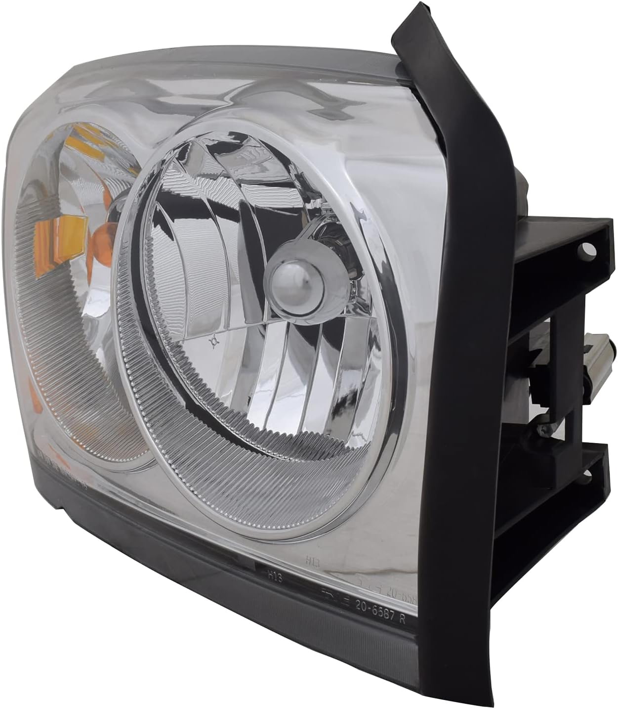 TYC Right Headlight Assembly Compatible with 2006-2007 Dodge Dakota