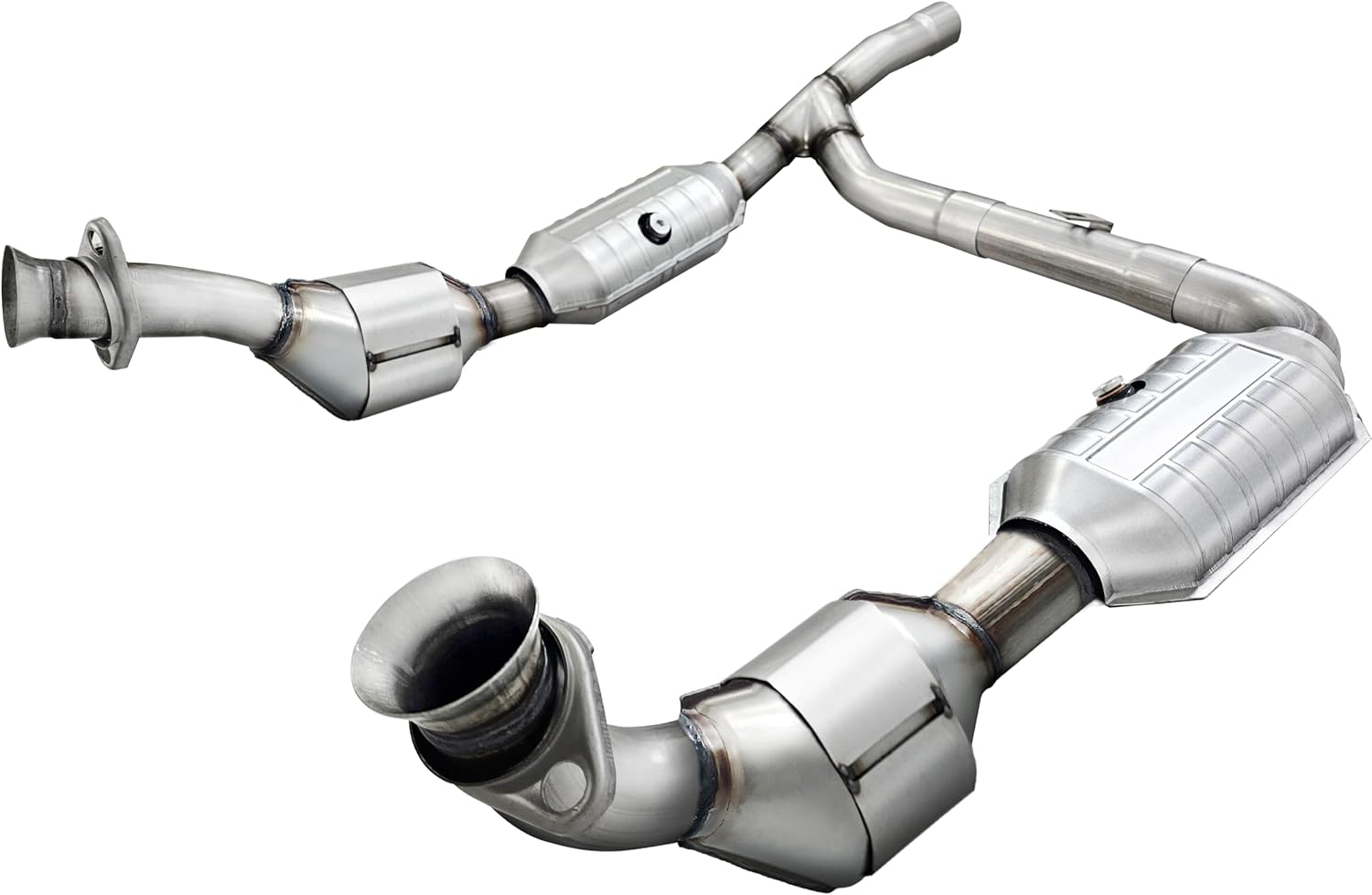 JT Exhaust Catalytic Converter Compatible with 2001-2002 Ford F-150/Expedition 4.6L V8 (4WD ONLY)(EPA Compliant)