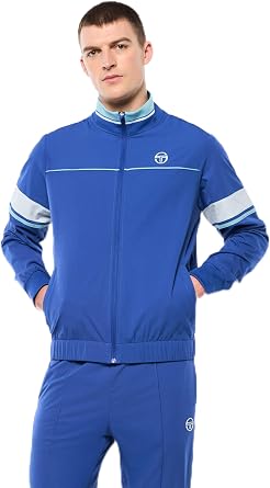 Sergio Tacchini Solare Performance Mens Track Jacket - Maritime Blue