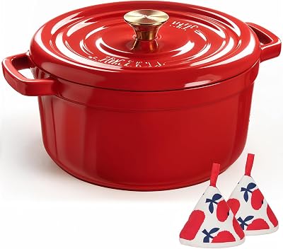 Overmont — horno holandés esmaltado 5 cuartos