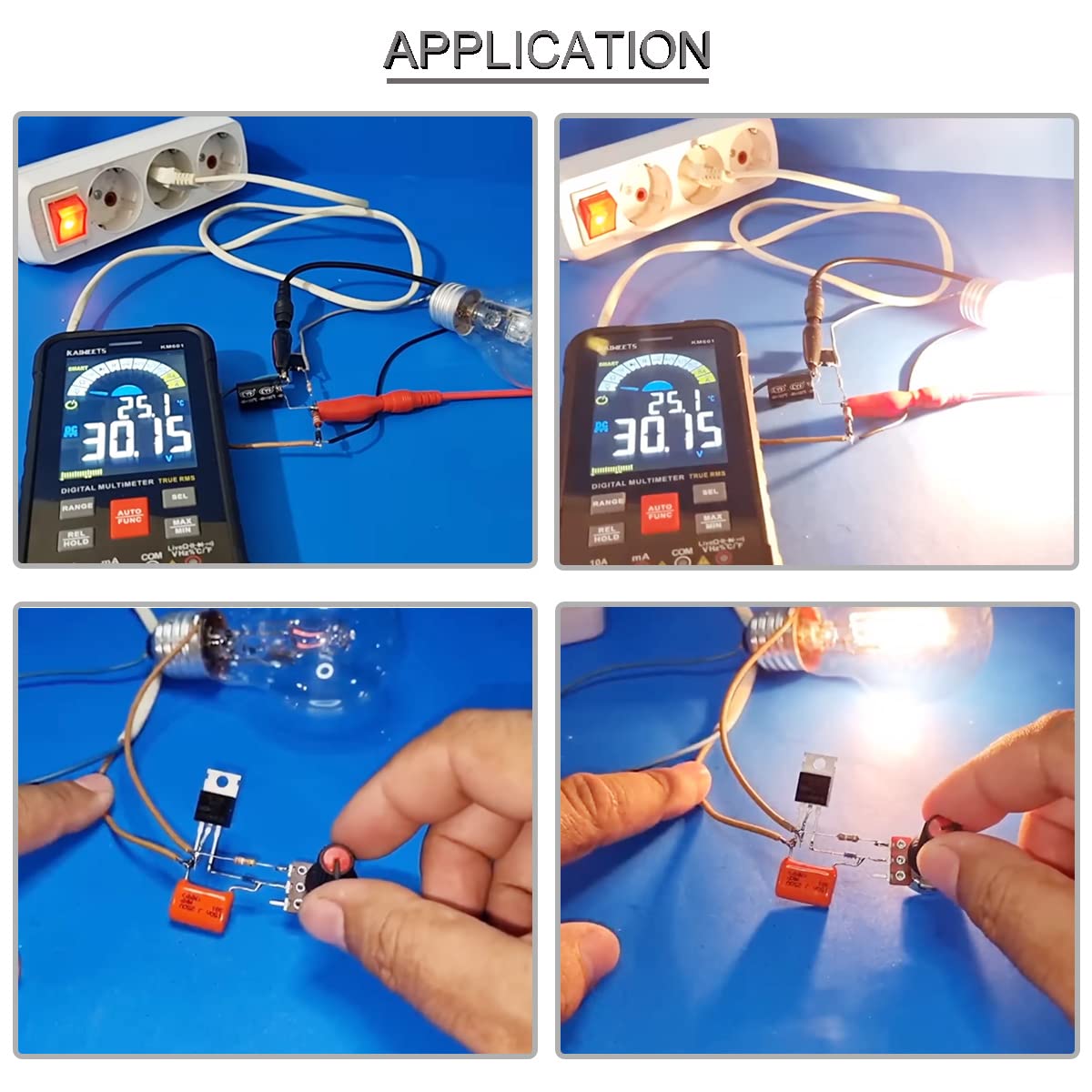 20 szt. BT136-600E Triak tyrystorowy, Gate Trigger 4A/600V TO-220AB-zastępuje BT136 BT136-600 BT136-600D z radiatorem podkładka z gumy silikonowej śrubokręt