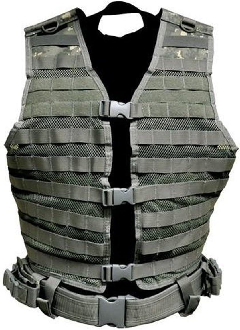 VISM by NcStar Molle Pals Vest, Digital Camo, Large (CPVL2915D)