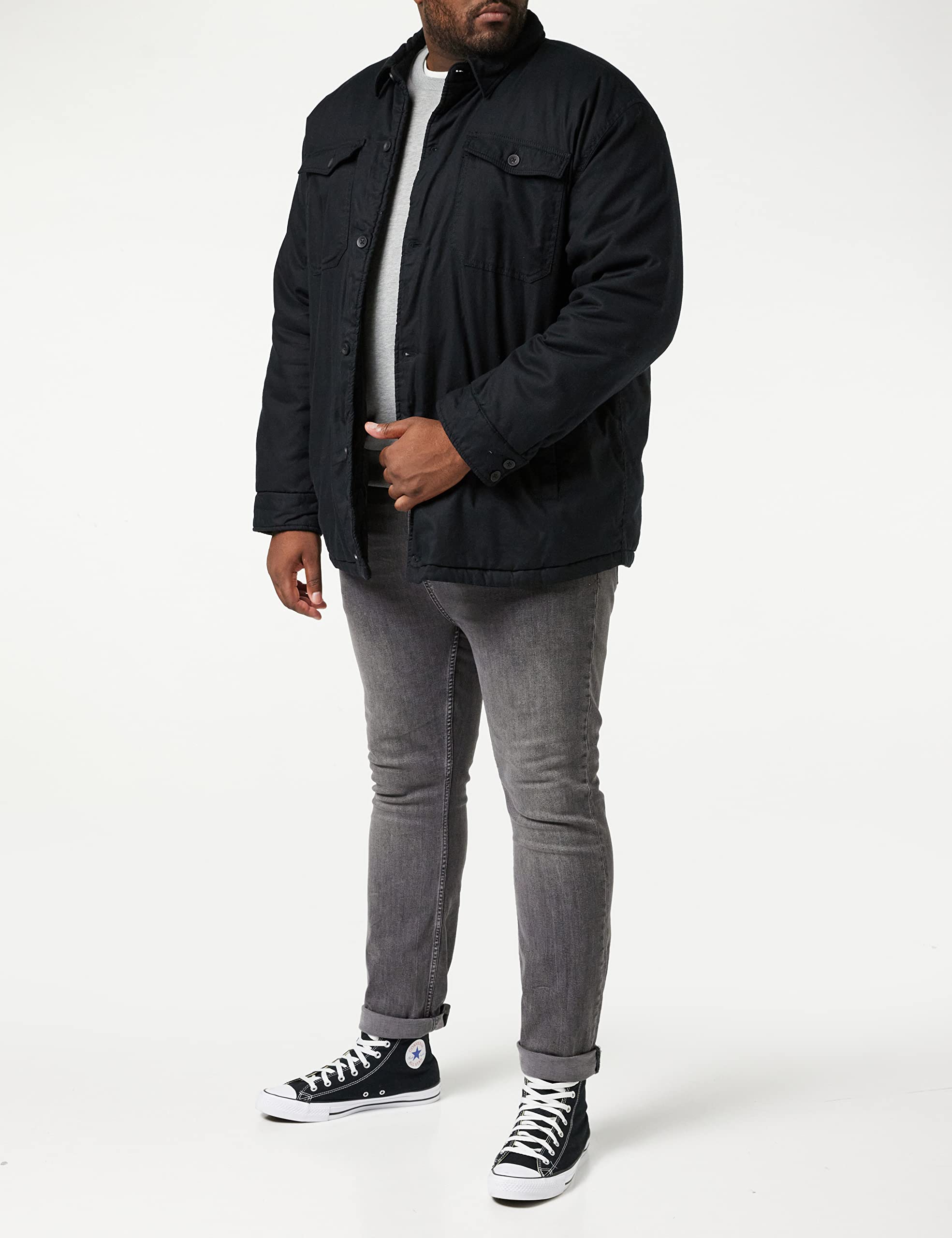 Brandit Lumberjacket, Black, Größe 6XL