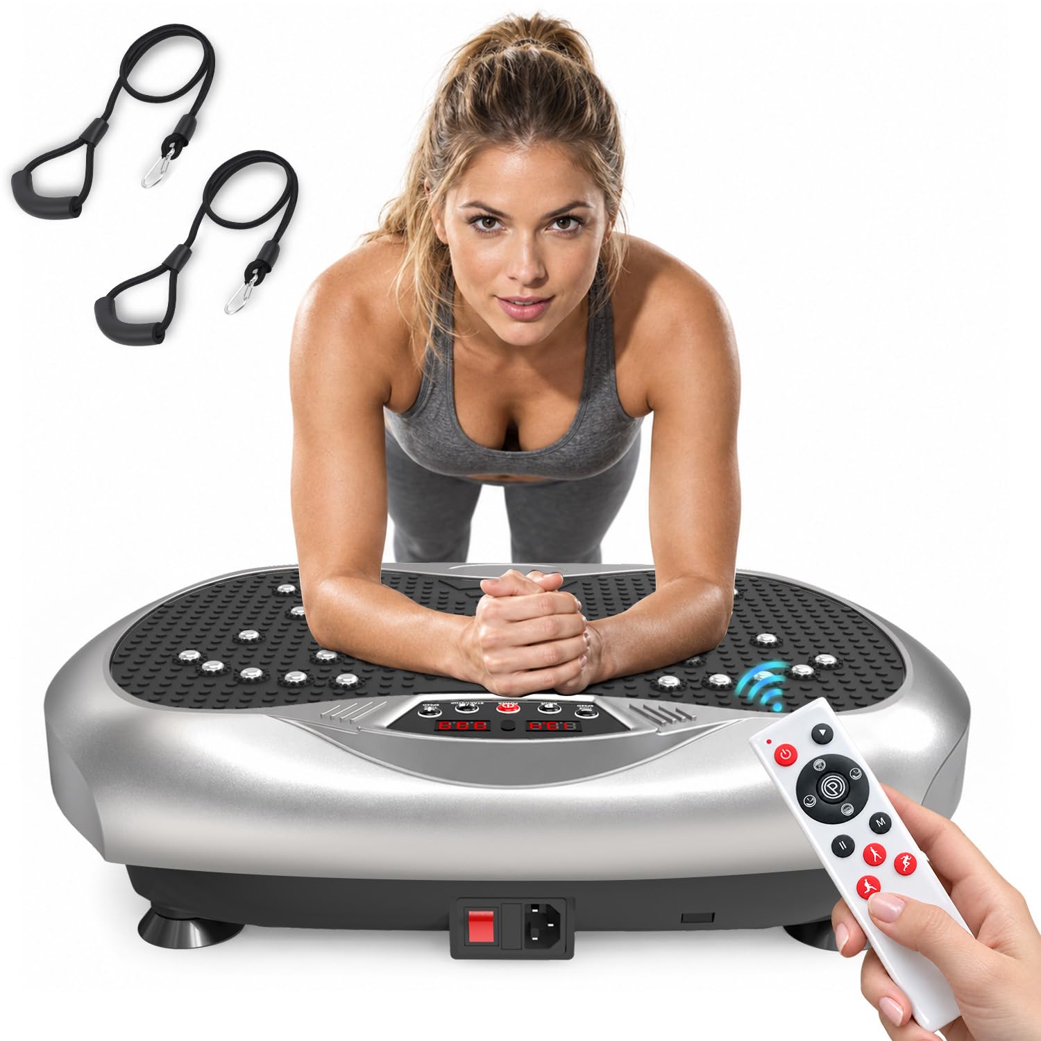 Whole Body Vibration Plate for Lymphatic Drainage,999Speed Levels,330/400lb
