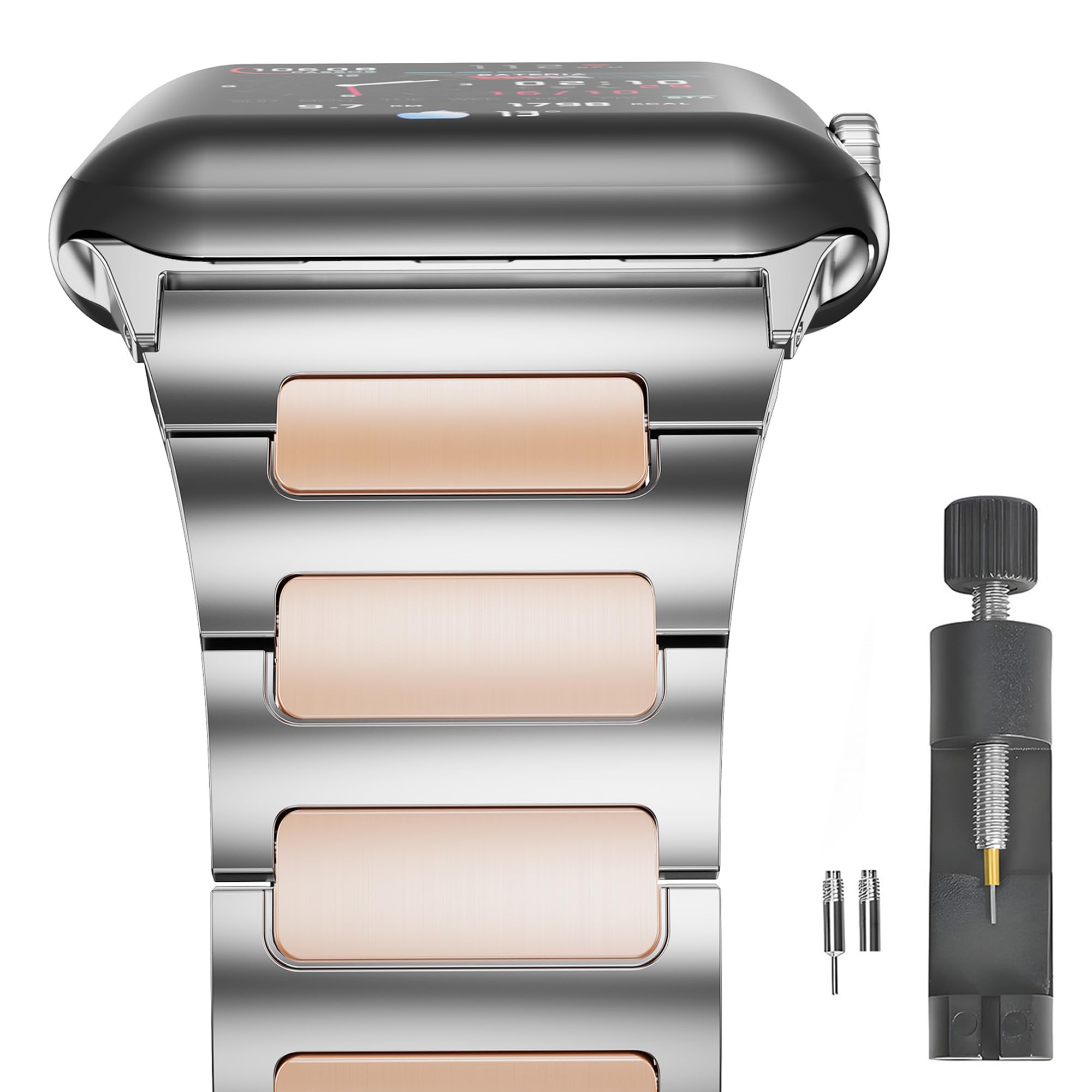 Stainless Steel Band for Apple Watch Ultra 4-1 Series 12-1 SE