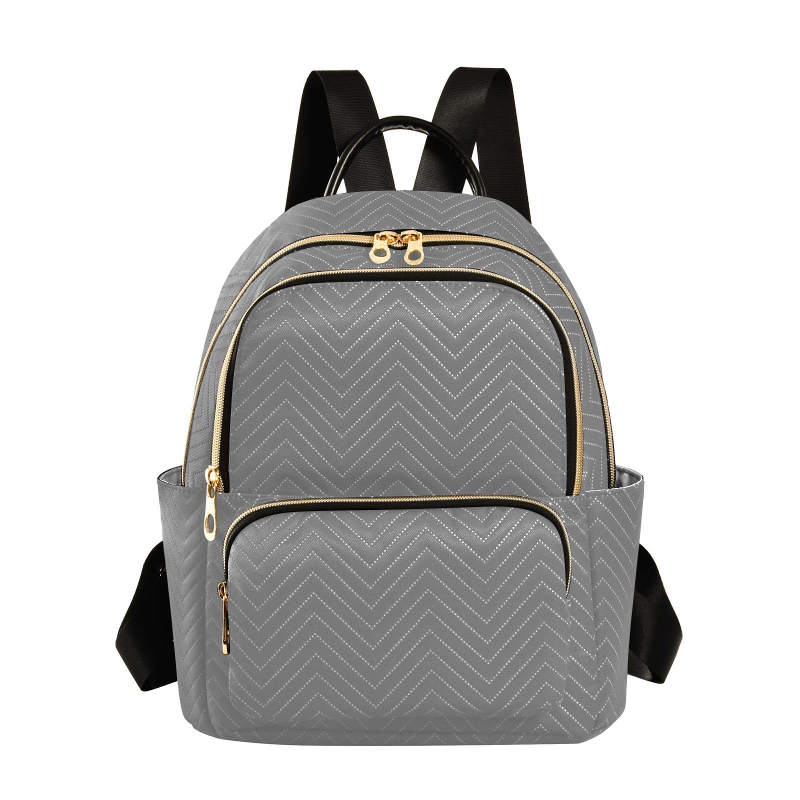 MCHIVER Rock Gray Backpack Purse for Women Fashion Backpack Mini Daypack Lady Rucksacks 11.41 * 15.5 * 14.17 In