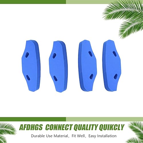 Miniatura 7 de 4PCS RC uretano parachoques delantero para Tamiya TT-01TT-02TGS 53683 OP683 51007 Parachoques actualización piezas (azul