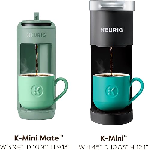 Miniatura 5 de Keurig K-Mini Mate - Cafetera de una sola porción, ultracompacta de 4 pulgadas de ancho, apta para taza de viaje, regalo ideal para vacaciones para