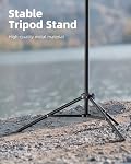 Weilisi 10.5" Ring Light with 69" Tripod Stand and Phone Holder Kit, Full-Screen Zoom Lighting for Video Recording, Makeup, Live Stream, Dimmable LED Selfie Ring Light Tripod for iPhone with Remote