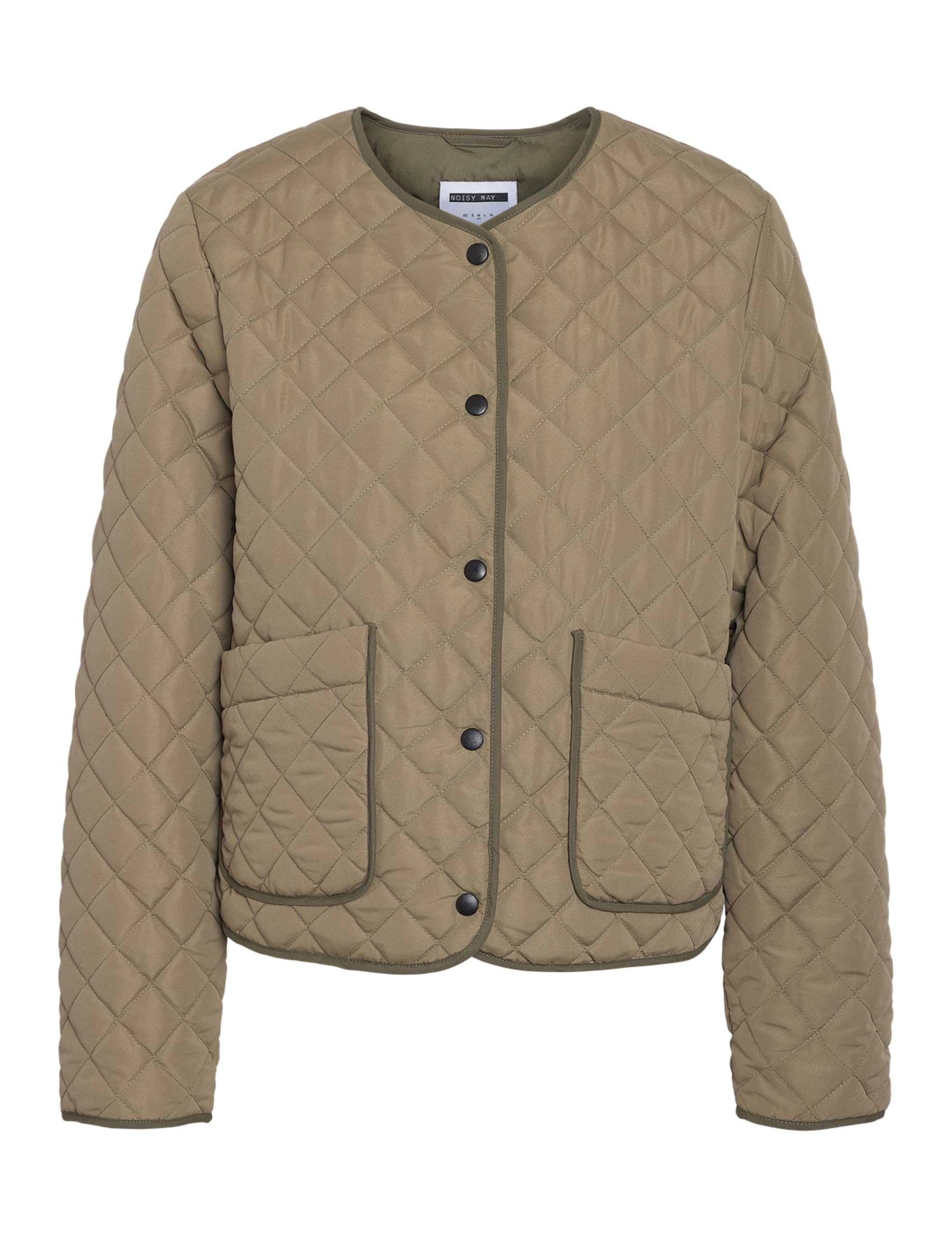 Noisy may Women's Nmharper Quilted Jacket FWD Noos, Mermaid, M