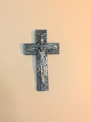 Miniatura 9 de Ain't It Nice Decoración religiosa de Jesús Cruz Atrio Trinidad Trinidad Trinidad Dios Jesús Paloma Decoración religiosa para el hogar, colgar en la