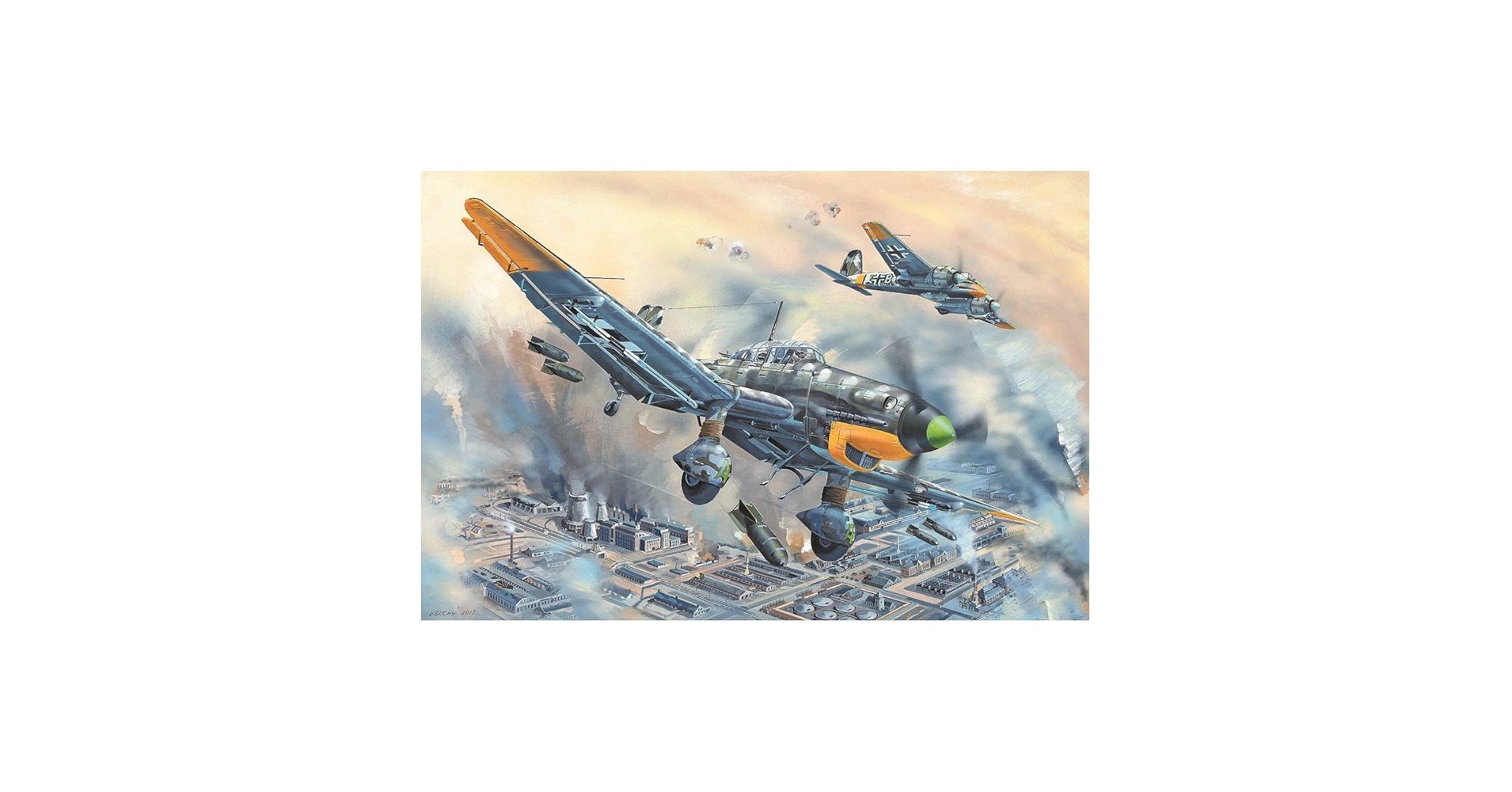 Amazon.com: Trumpeter 1/24 German Ju-87D-5 Stucka Plastic