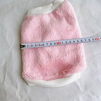 Amazon.co.jp: ?イヌノハナ ふわふわトレーナー XSサイズ ピンク 犬服