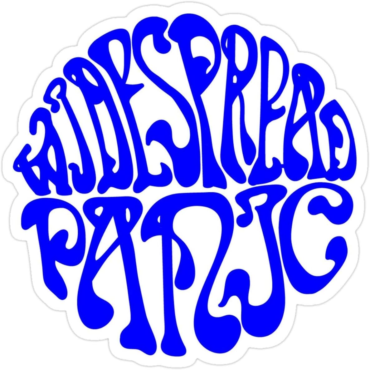 Stickers Widespread Panic (3 Pcs/Pack) Laptop Decals 3x4 Inch